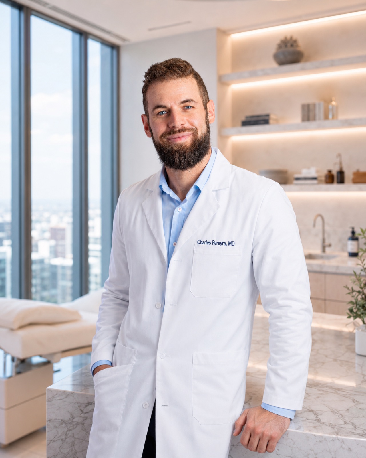 Dr. Charles Pereyra, MD at the Springs Rejuvenation regenerative medicine clinic in Miami