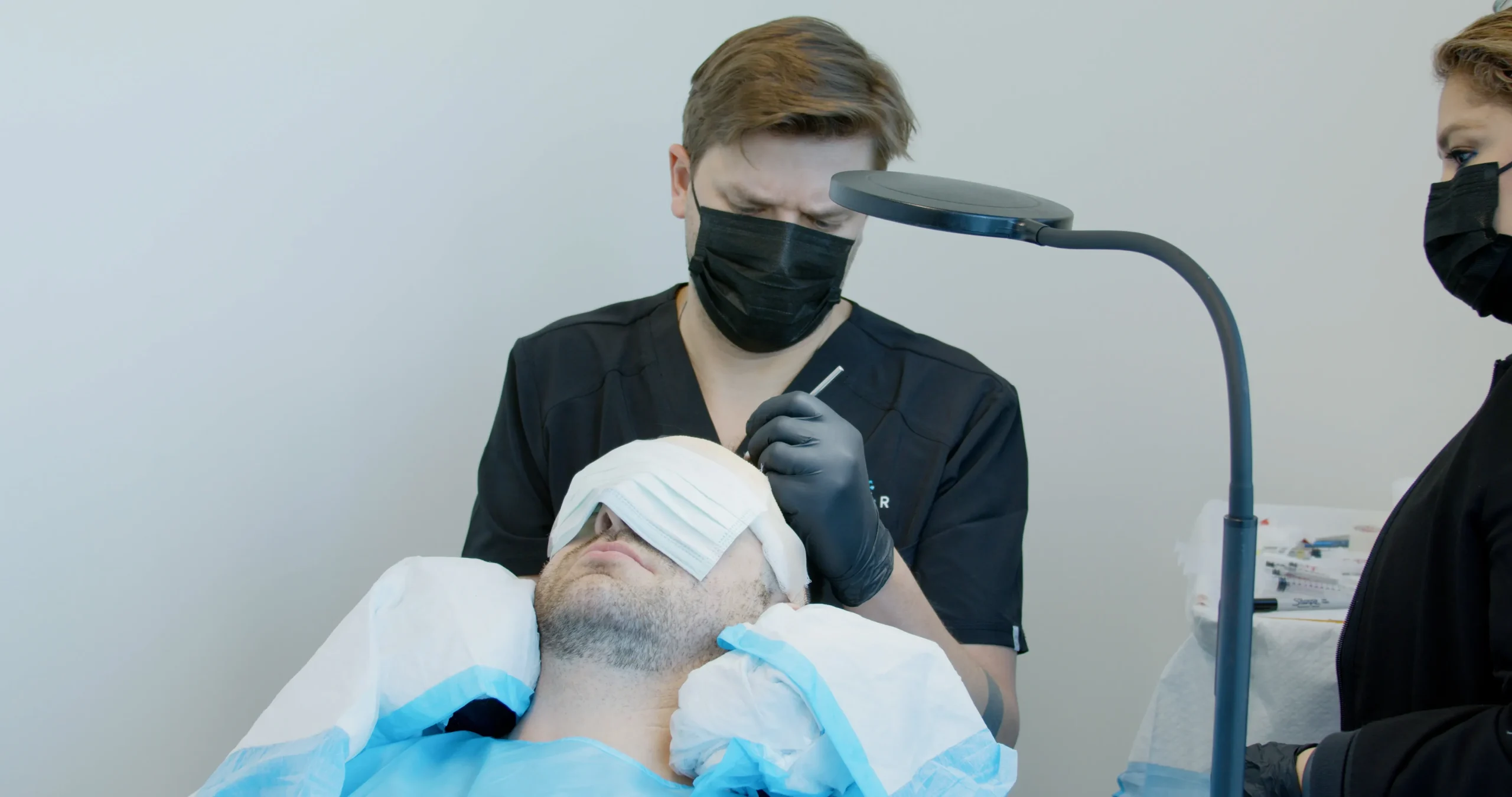 A close-up of a patient smiling, symbolizing satisfaction and positive results from treatment